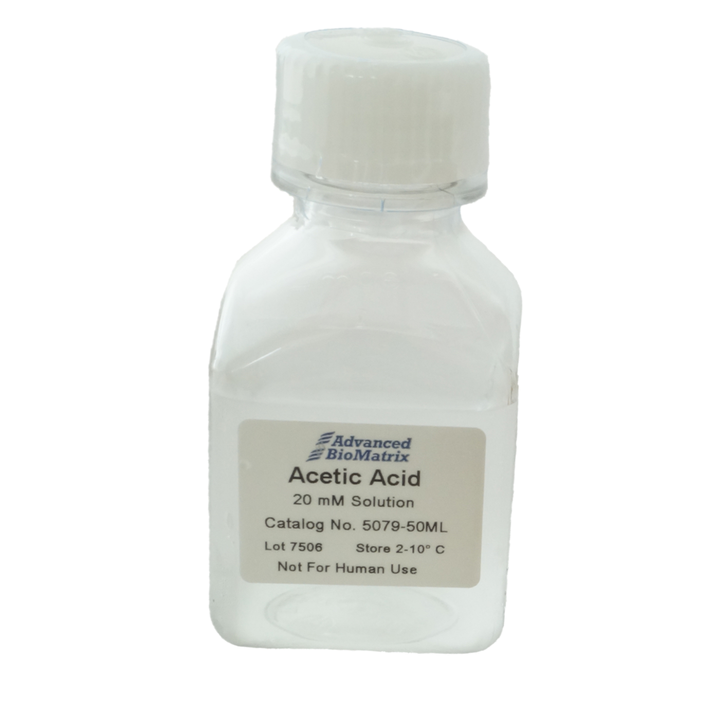 Advanced BioMatrix Acetic Acid 20 MM 5079   Acetic Acid 50 Ml.2b486424ebdf6434b42a87660e77a854 